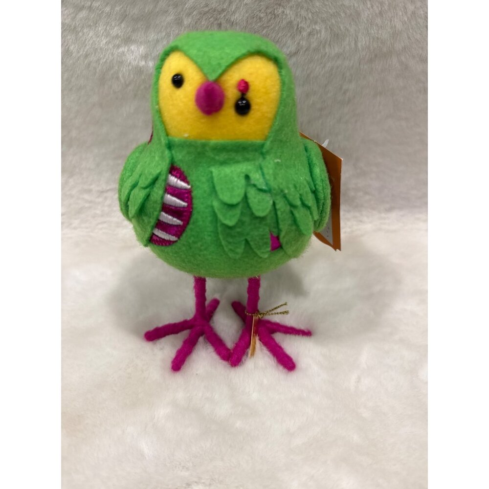Hyde & Eek! Moldy Green Bird Plush Toy W/ Tag